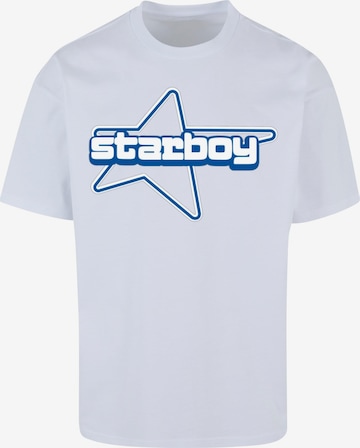 9N1M SENSE Shirt 'Starboy' in Wit: voorkant