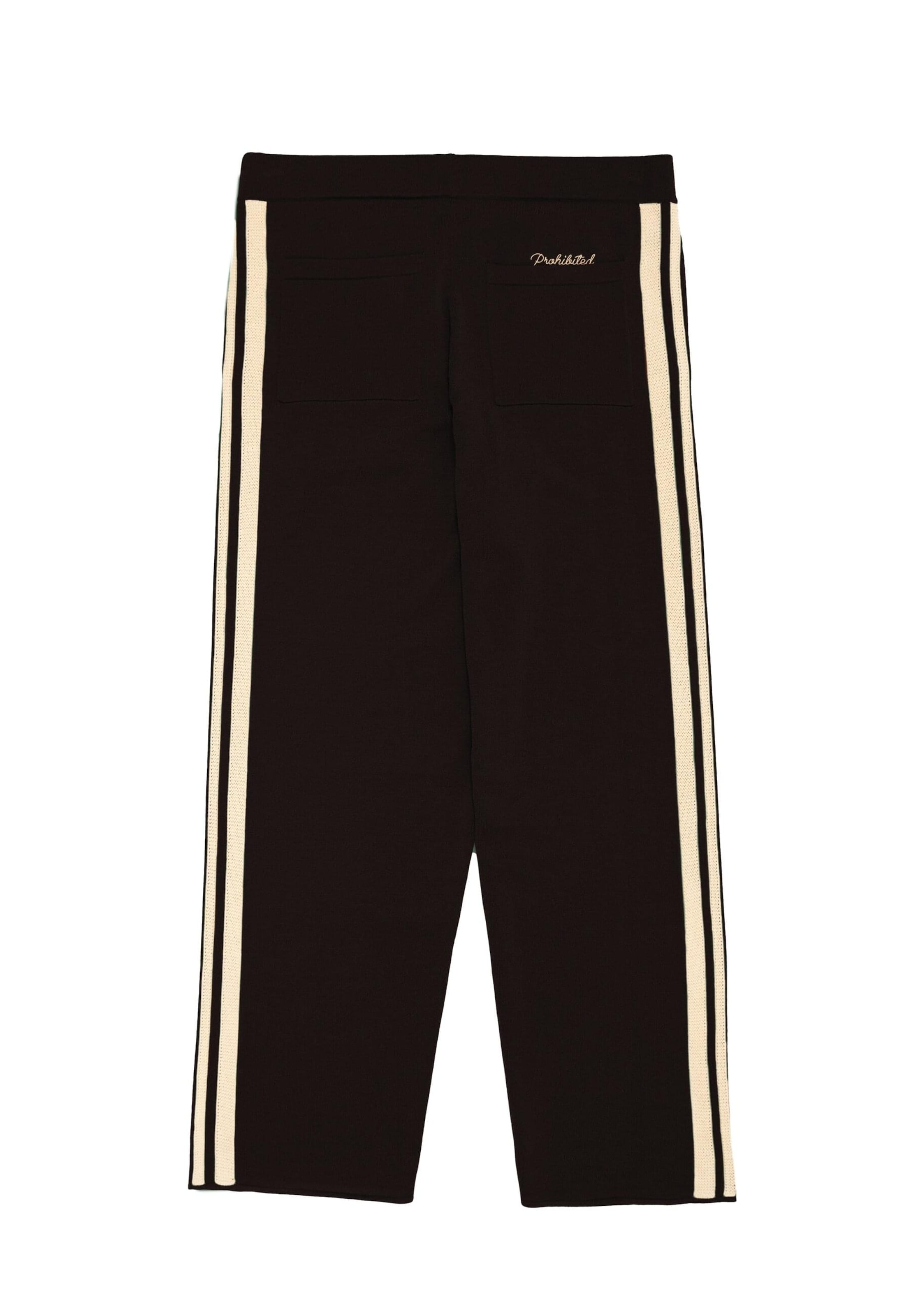 Loosefit Pantaloni di Prohibited in nero: frontale