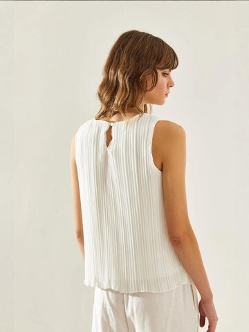Bianco Lucci Bluse in Weiß