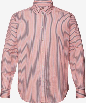 ESPRIT Regular fit Button Up Shirt in Orange: front