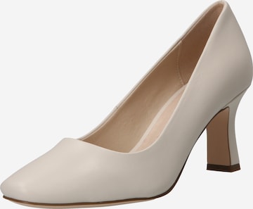 CAPRICE Pumps in Wit: voorkant