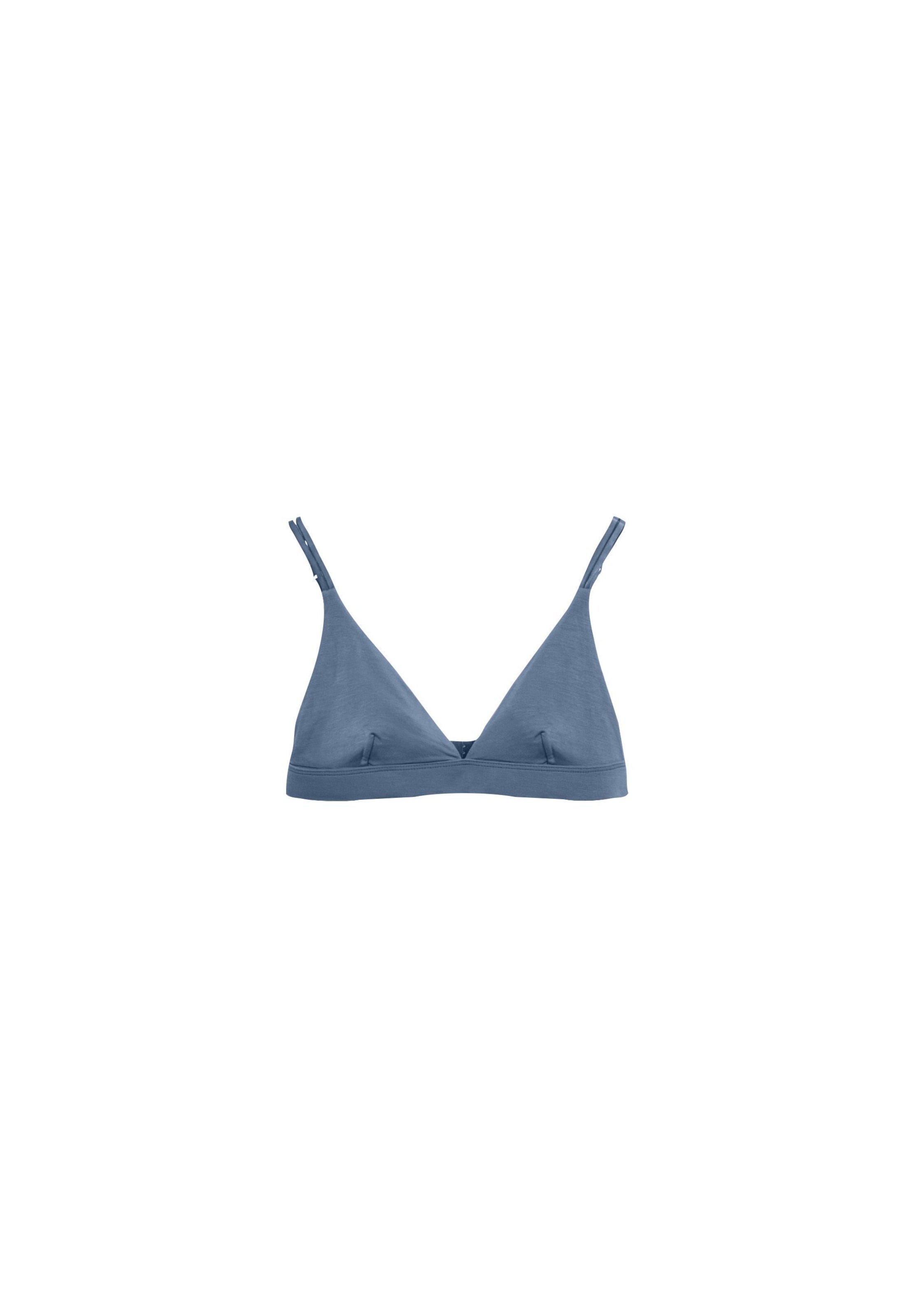 ARMEDANGELS Bustier BH in Blauw: voorkant