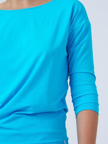 SPORTKIND Funktionsshirt '3/4 Loose Fit'‌‌‌‌‌‌‌‌‌ in Blau