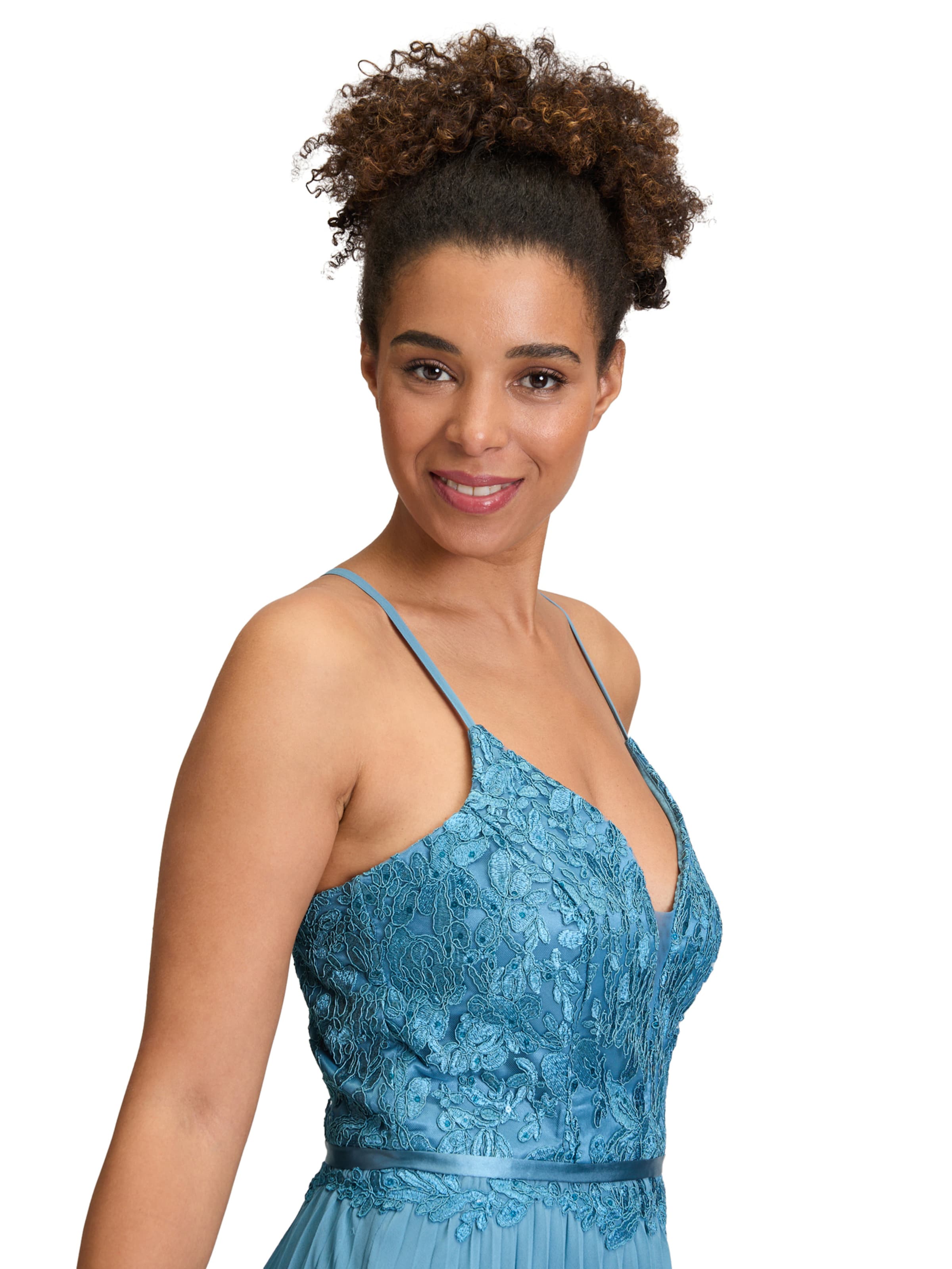 Robe de soirée Vera Mont en bleu