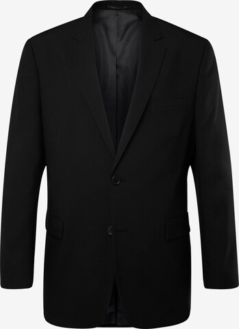 Coupe regular Veste de costume 'Malaga' Men Plus en noir : devant