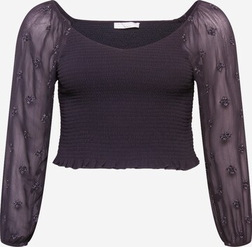 T-shirt 'Annika' Guido Maria Kretschmer Curvy en violet : devant