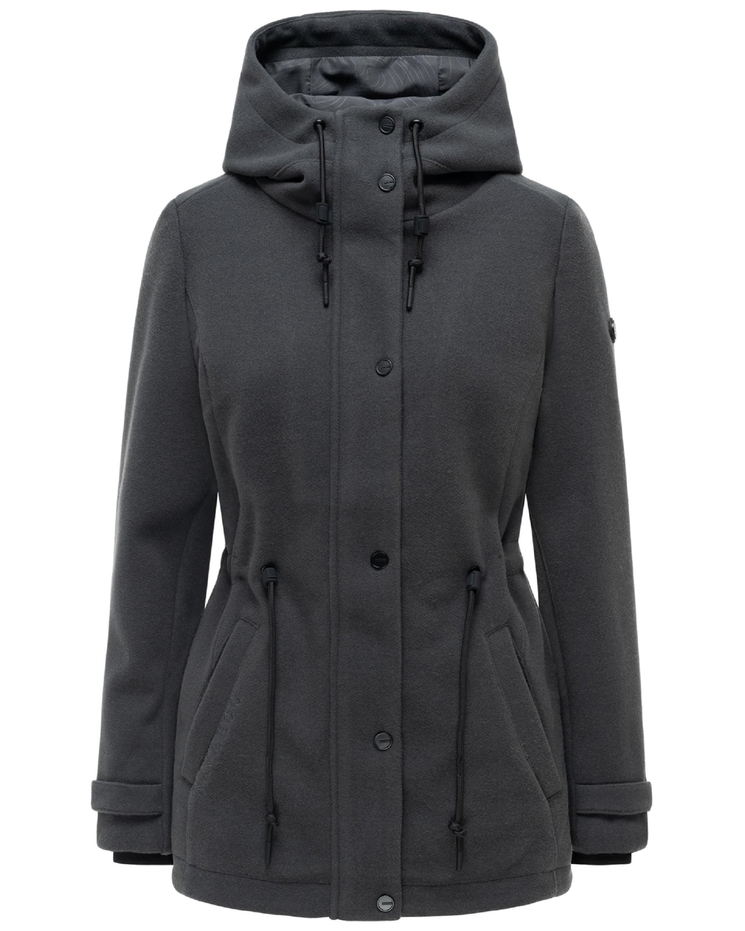 Cappotto di mezza stagione 'Lächelstern 14' di NAVAHOO in grigio: frontale