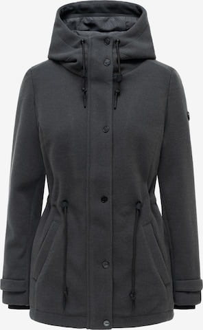 Cappotto di mezza stagione 'Lächelstern 14' di NAVAHOO in grigio: frontale