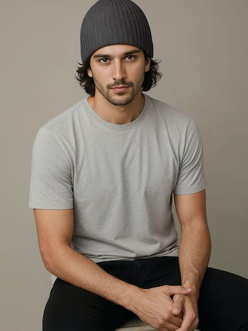 Neverless Mütze '2383' in Grau