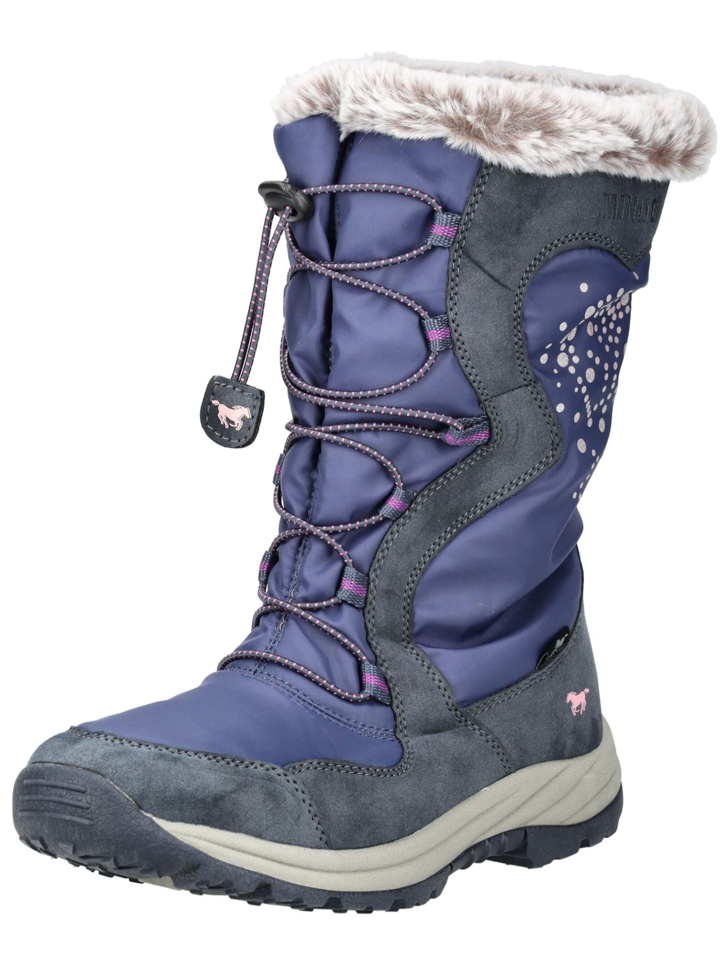 Boots da neve di MUSTANG in blu: frontale
