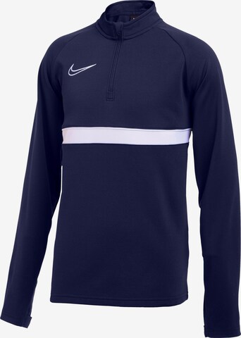 NIKE Bluza sportowa 'Academy' w kolorze niebieski