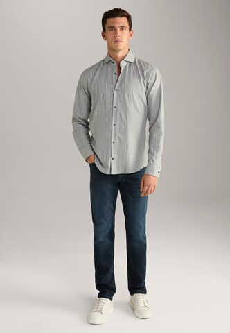 JOOP! Slim Fit Hemd 'Pit' in Grau