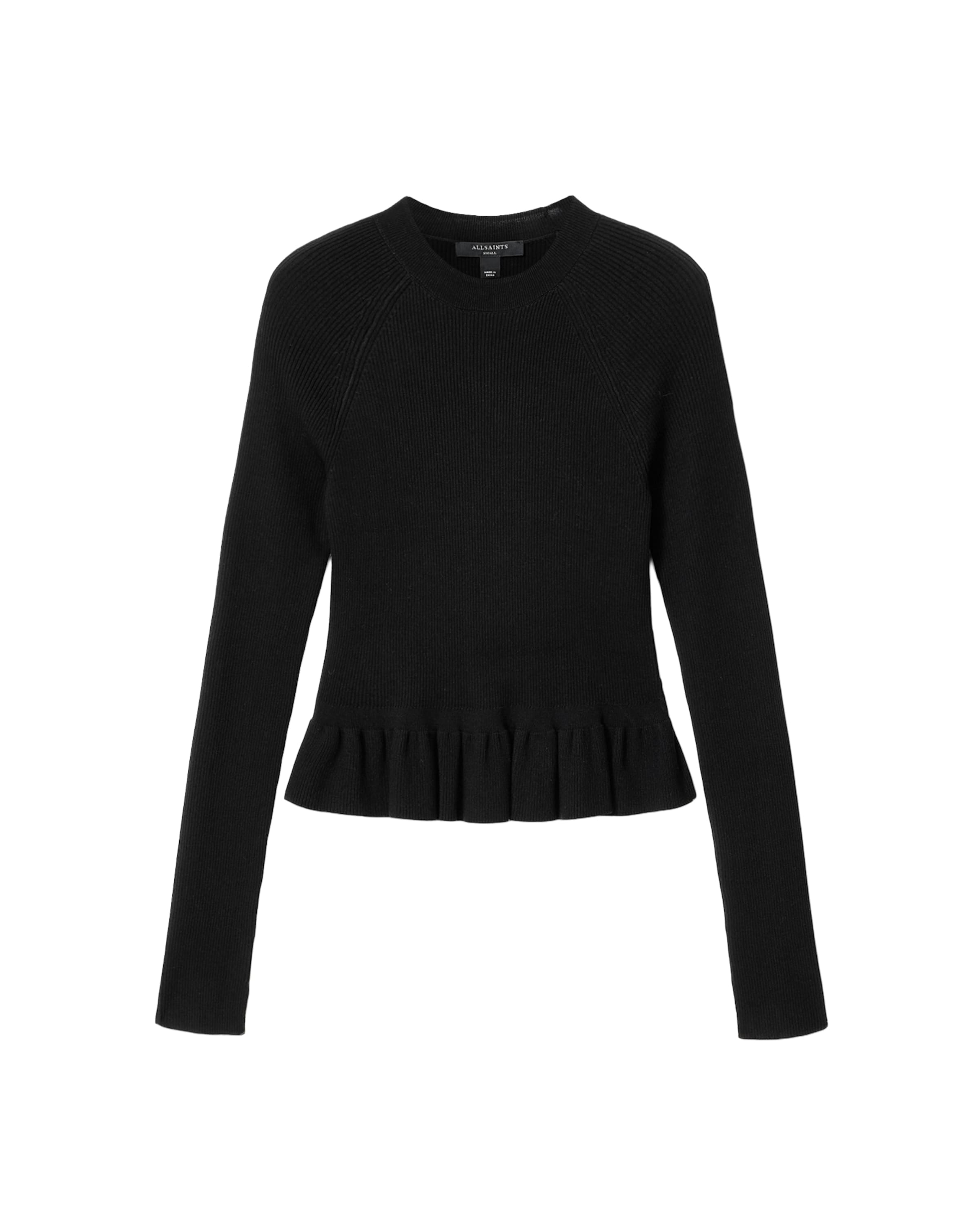 AllSaints Pullover 'Jas' in Schwarz: Vorderseite