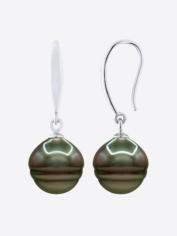 Ateliers Saint Germain - Pendientes 'Karodu' en gris