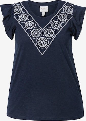Ulla Popken Shirt in Blue: front