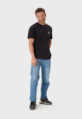 Oldskull Shirt 'Samurai' in Black