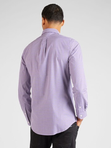 Coupe slim Chemise Polo Ralph Lauren en violet