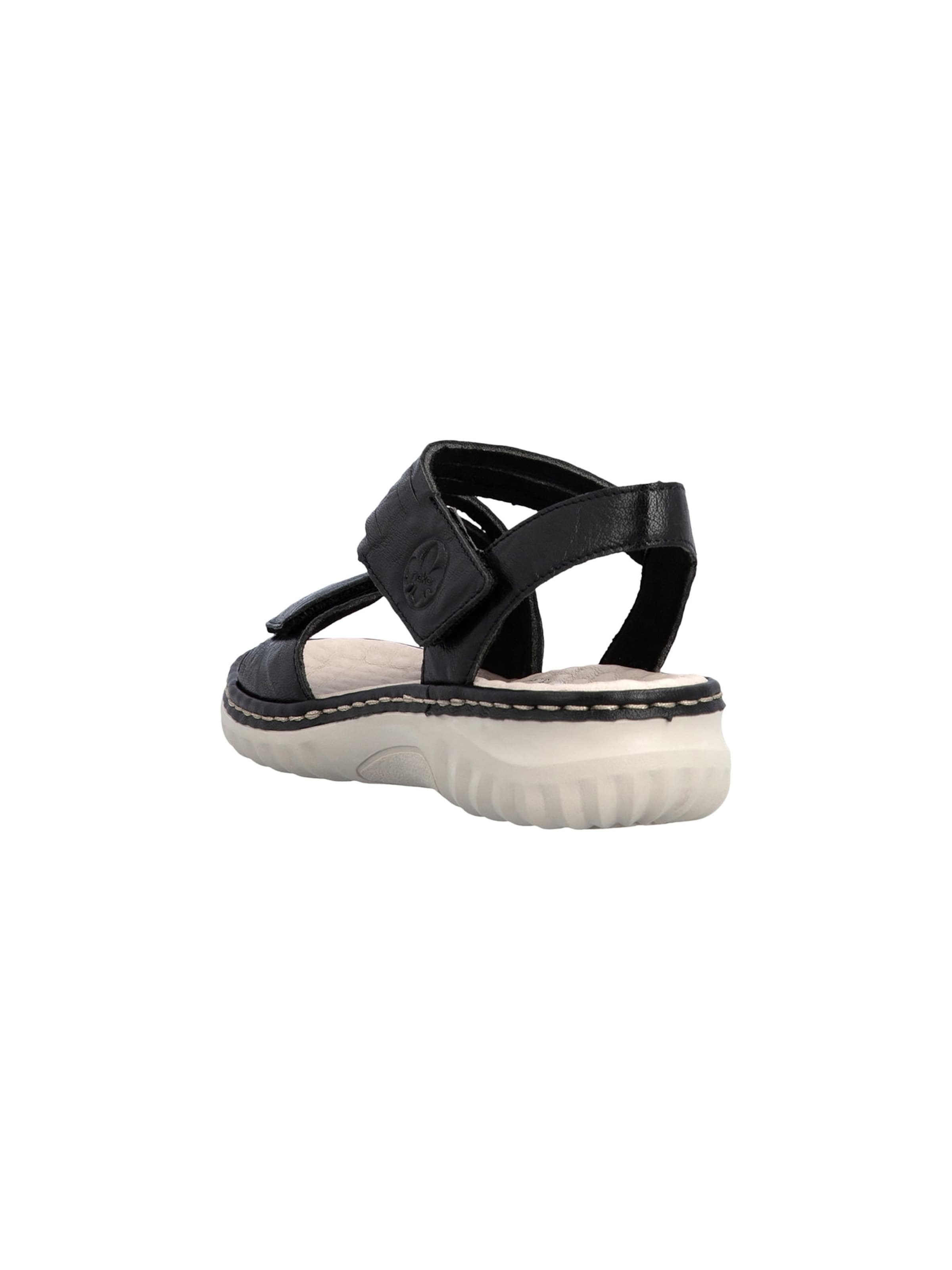 Rieker - Sandalias 'Ledersandalen' en negro
