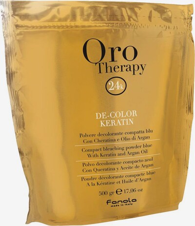 Fanola Blondierpulver 'Oro Therapy De-Color Keratin' in blau / gold / schwarz, Produktansicht