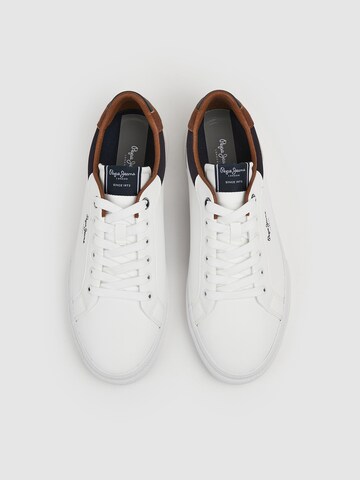 Sneaker bassa 'Kenton' di Pepe Jeans in bianco