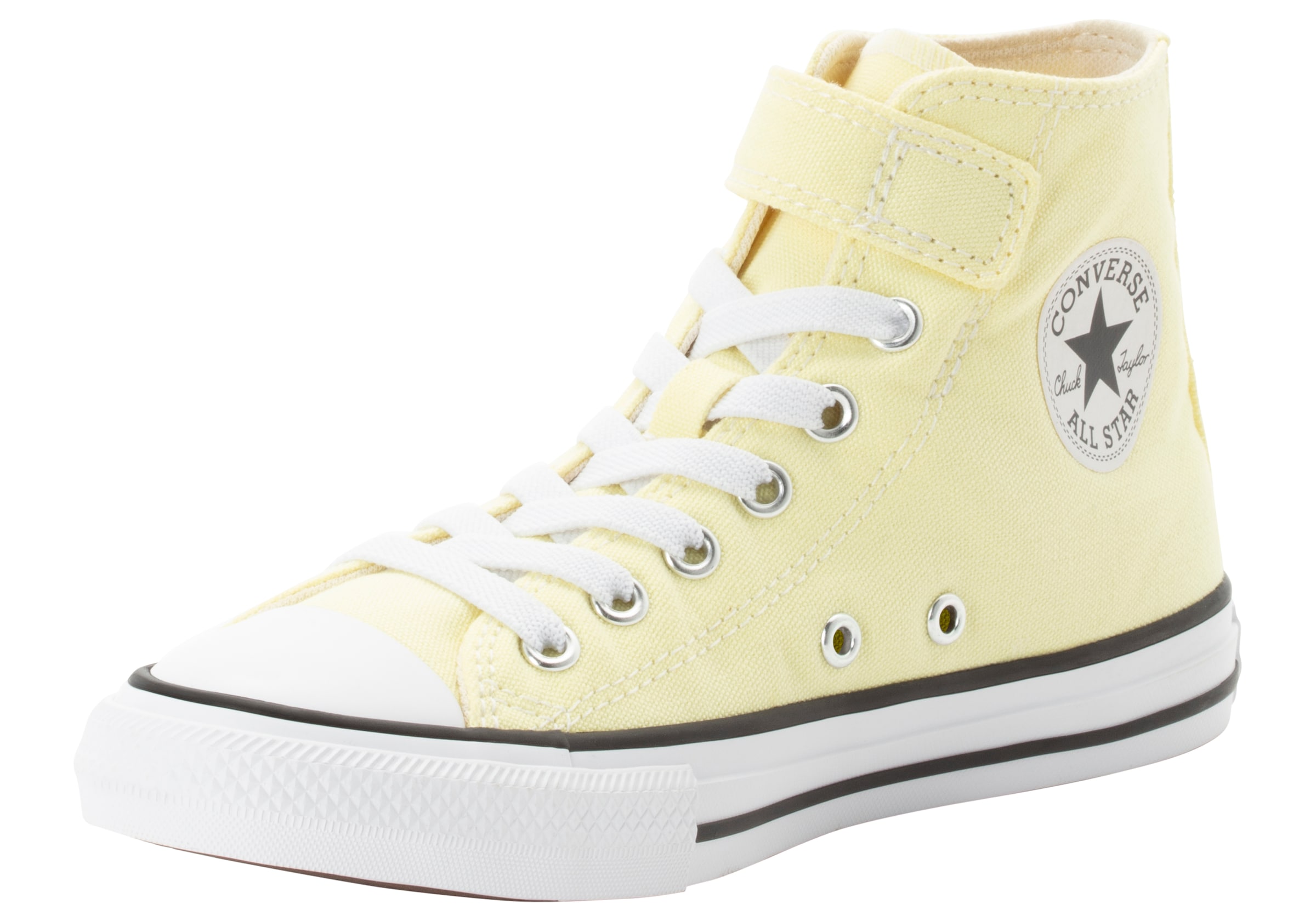 CONVERSE Sneakers in Light yellow / Black / White, Item view