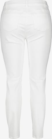 SAMOON - Skinny Calças de ganga em branco