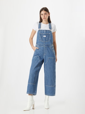 LEVI'S ® - Loosefit Jardineira de ganga 'Baggy Overall' em azul: frente