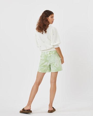 Regular Pantalon minimum en vert