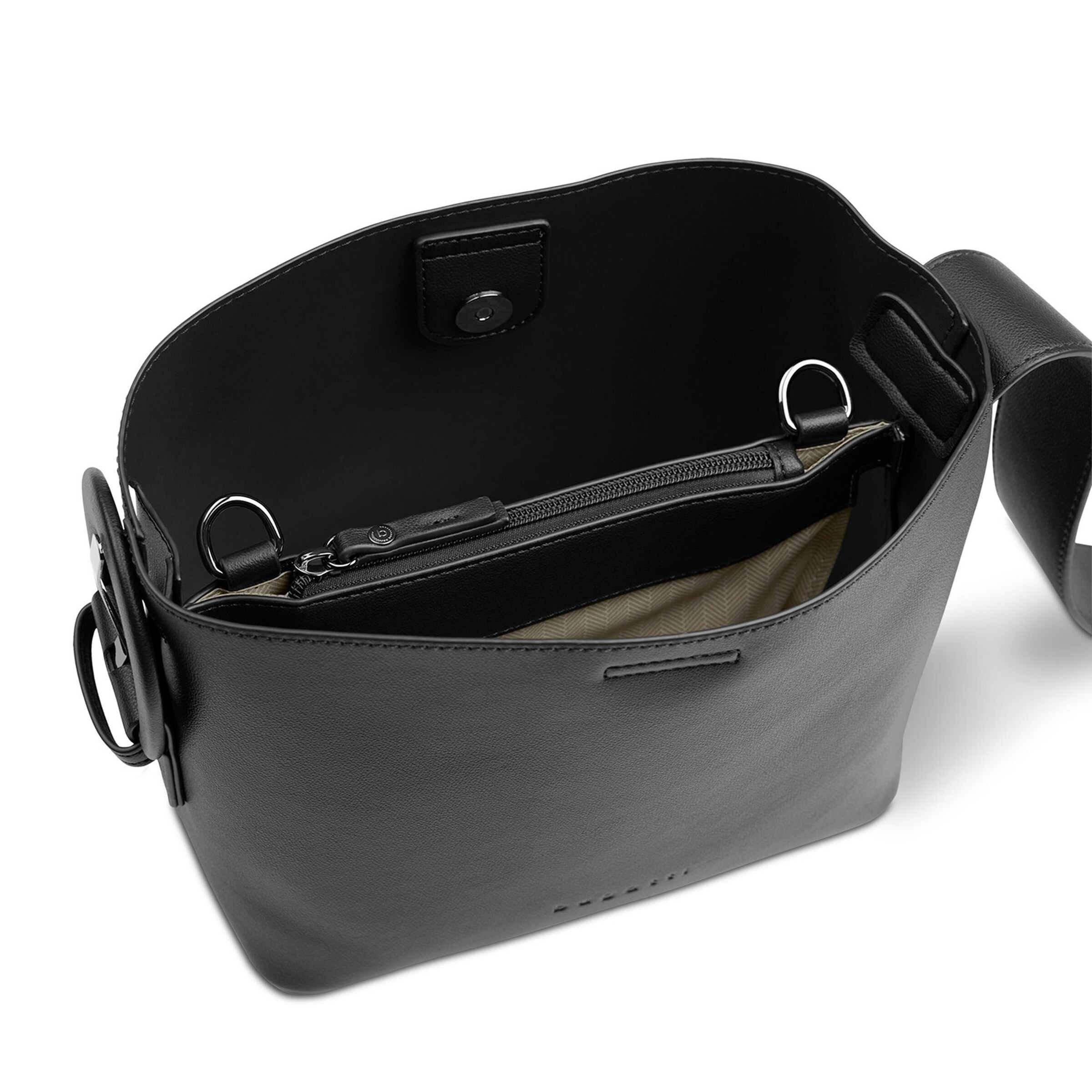 Borsa a spalla 'Aria' di bugatti in nero