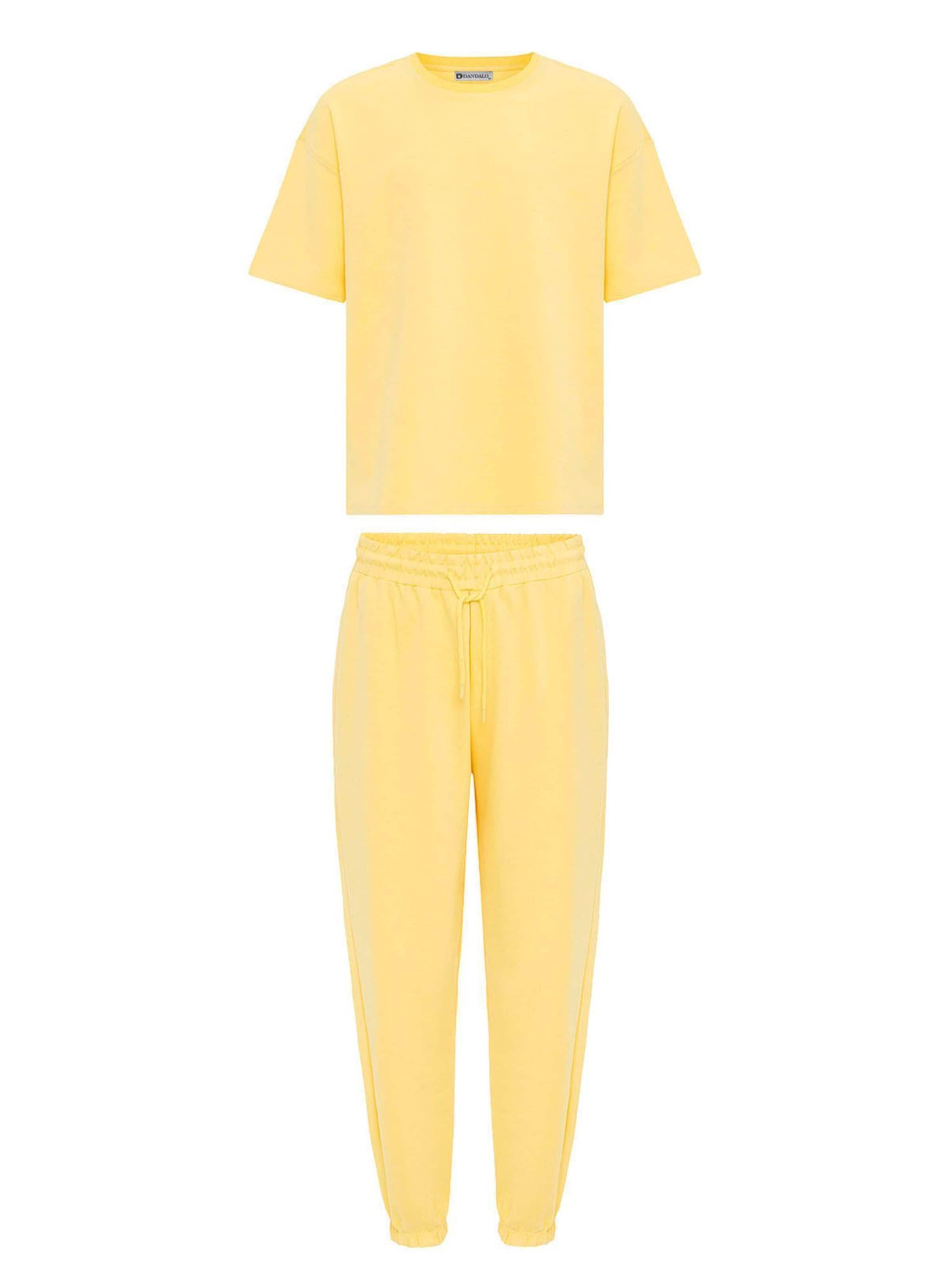 Dandalo Tepláková súprava - Žltá: predná strana