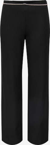 ONLY - regular Pantalón 'TERA' en negro: frente