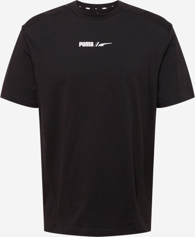 PUMA Sportshirt in hellgrau / schwarz / weiß, Produktansicht
