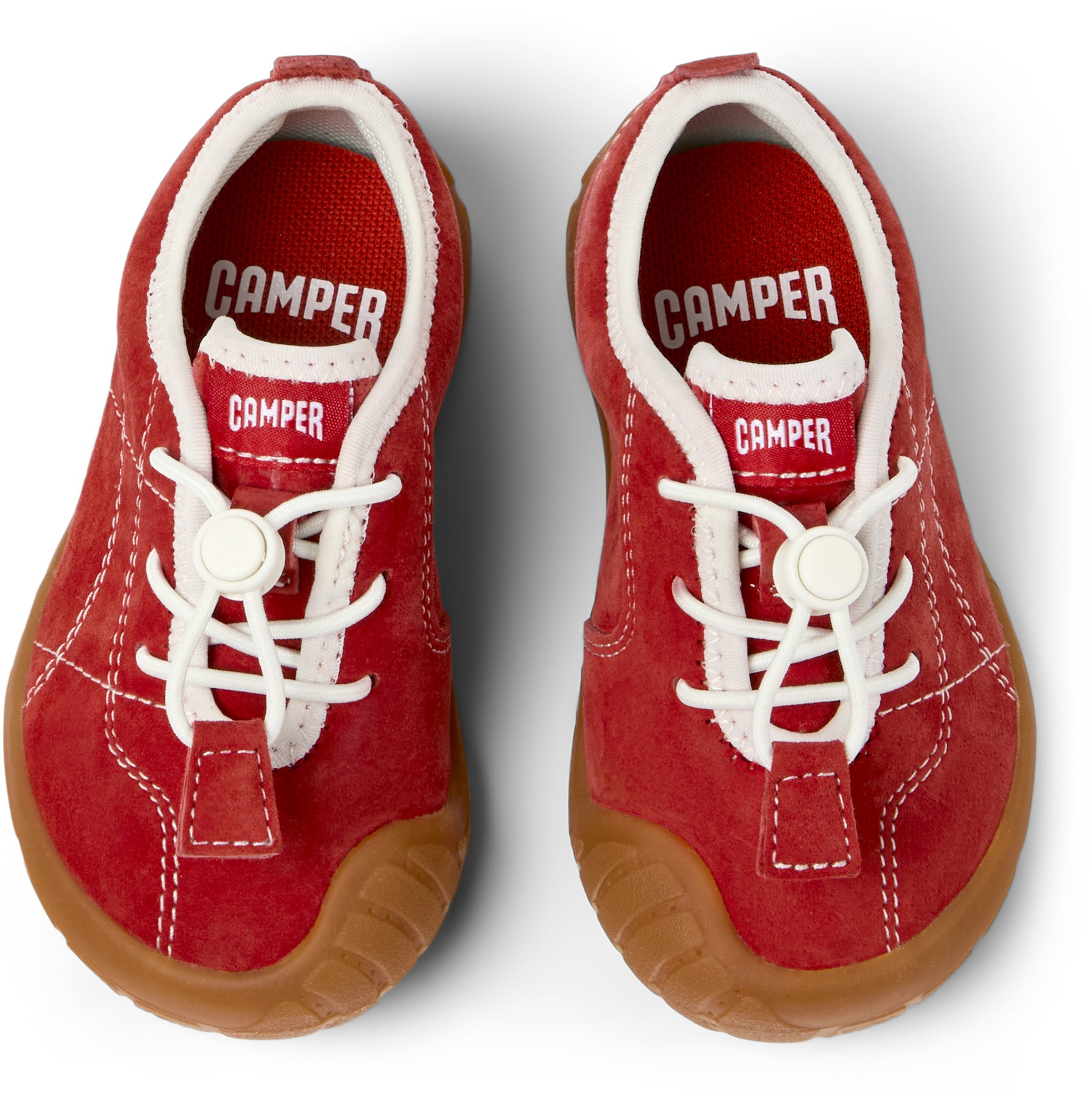 Baskets 'Peu Path' CAMPER en rouge