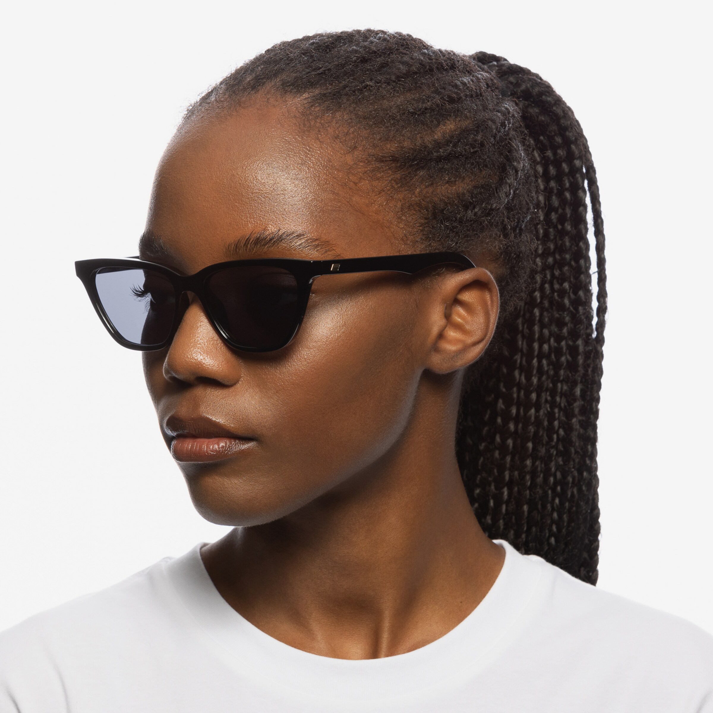 Le Specs Unfaithful Sunglasses Amazon.com: Le Specs Unfaithful Sunglasses - Black, Cat Eye  main image 3