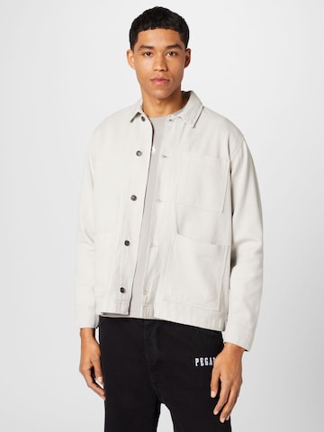 Veste mi-saison 'FATE' minimum en blanc : devant