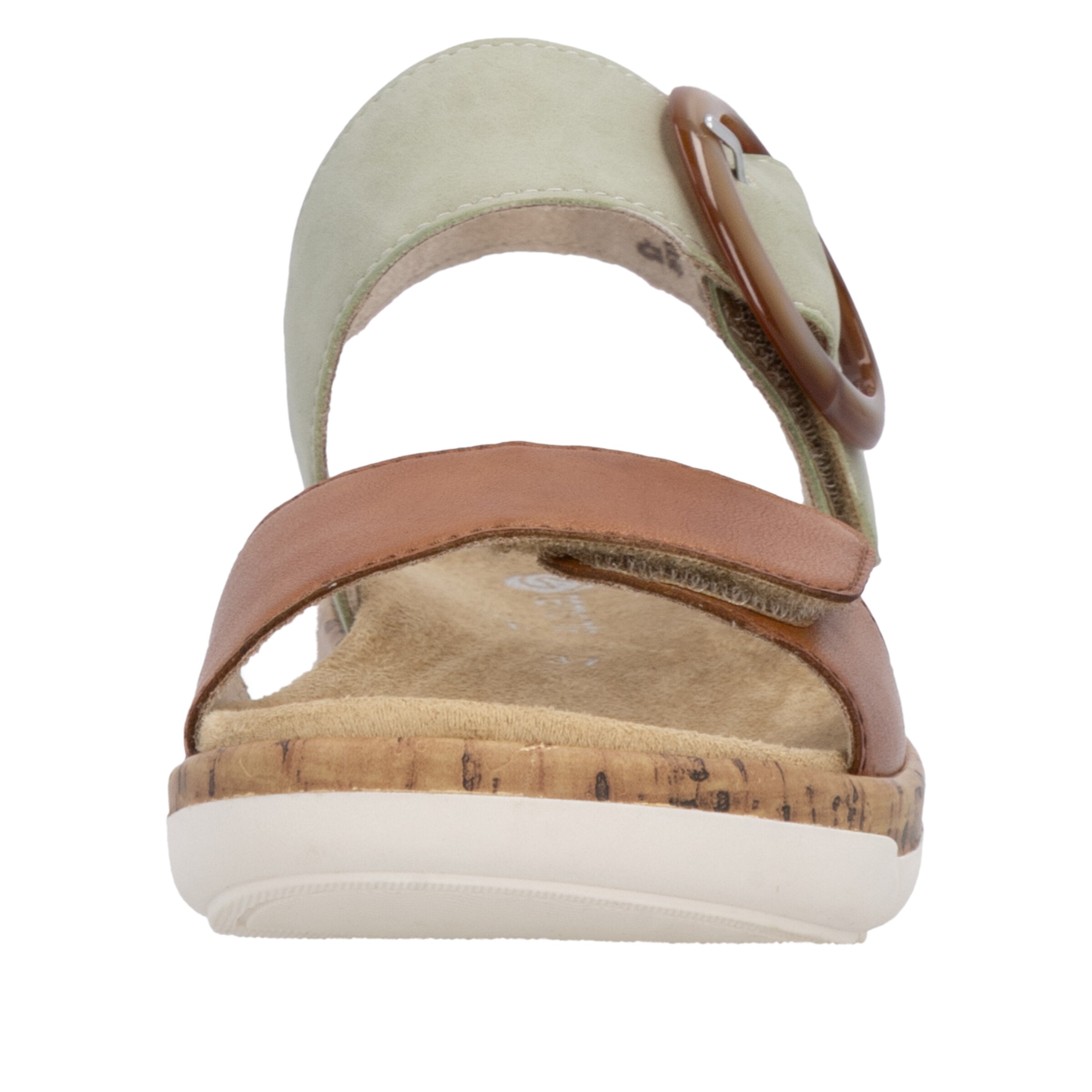 REMONTE Strap sandal 'R6853' in Brown
