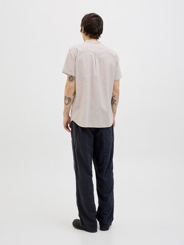 JACK & JONES Regular fit Overhemd in Beige