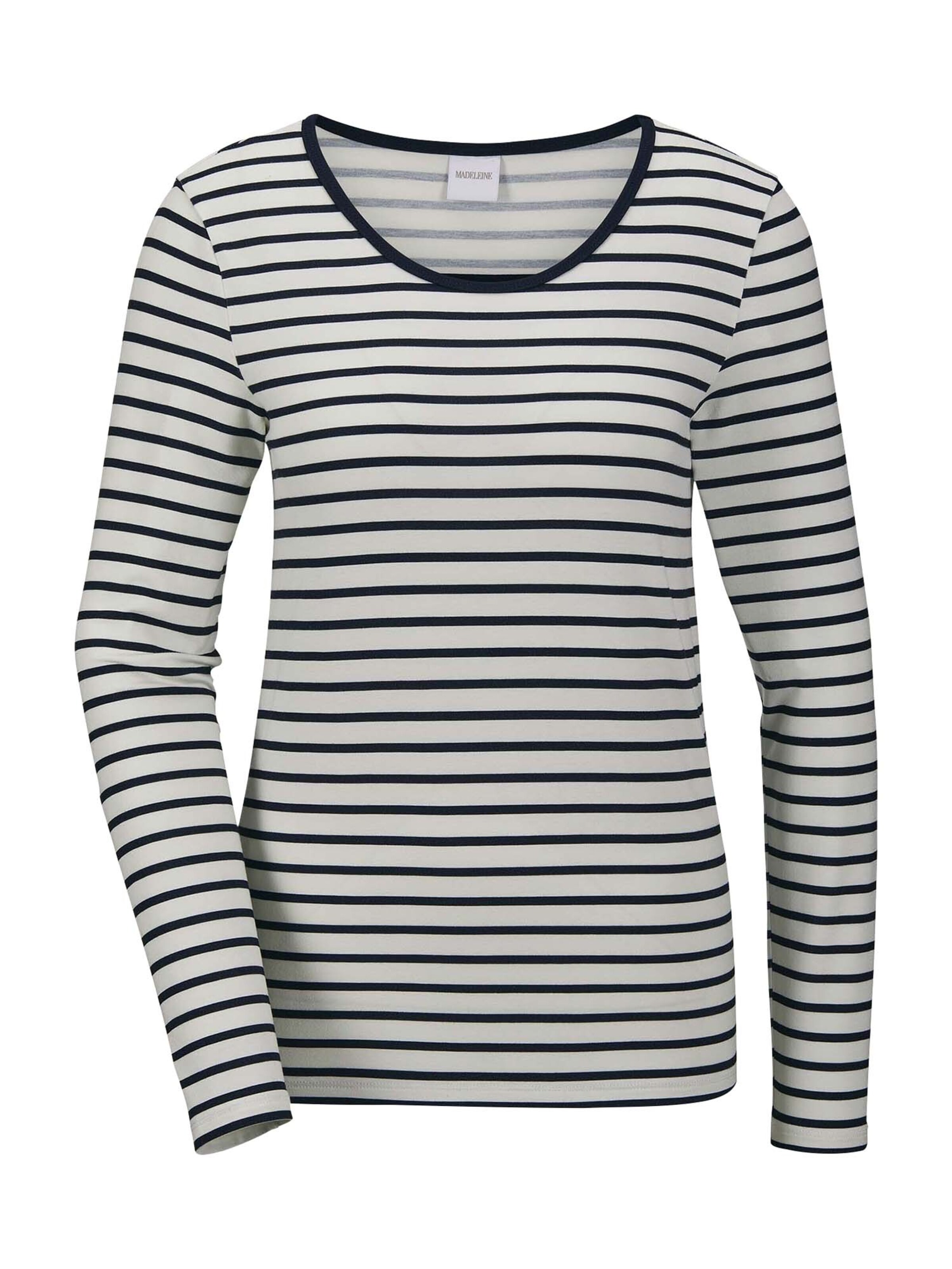 T-shirt MADELEINE en blanc : devant