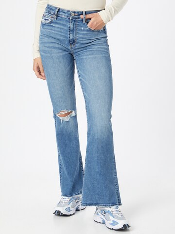 American Eagle Bootcut Jeans in Blauw: voorkant