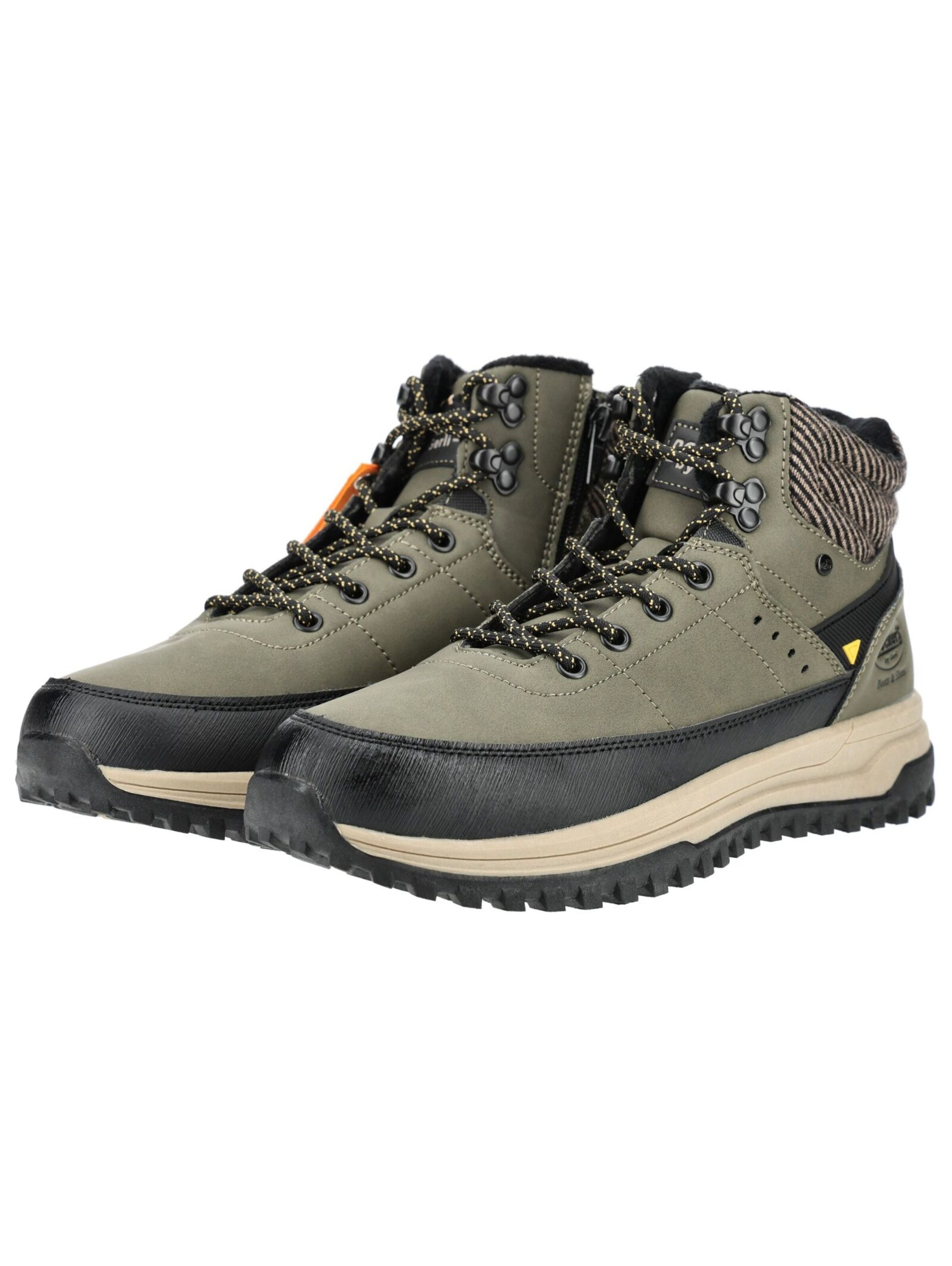 Bottines à lacets Dockers by Gerli en vert : devant