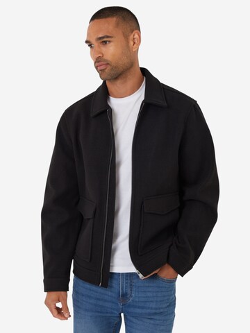 Threadbare Jacke 'Messa' in Schwarz: Vorderseite