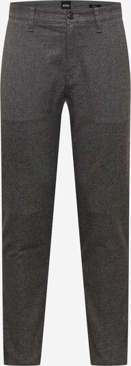 BOSS Casual Chinohose en graumeliert / schwarz, Vue avec produit