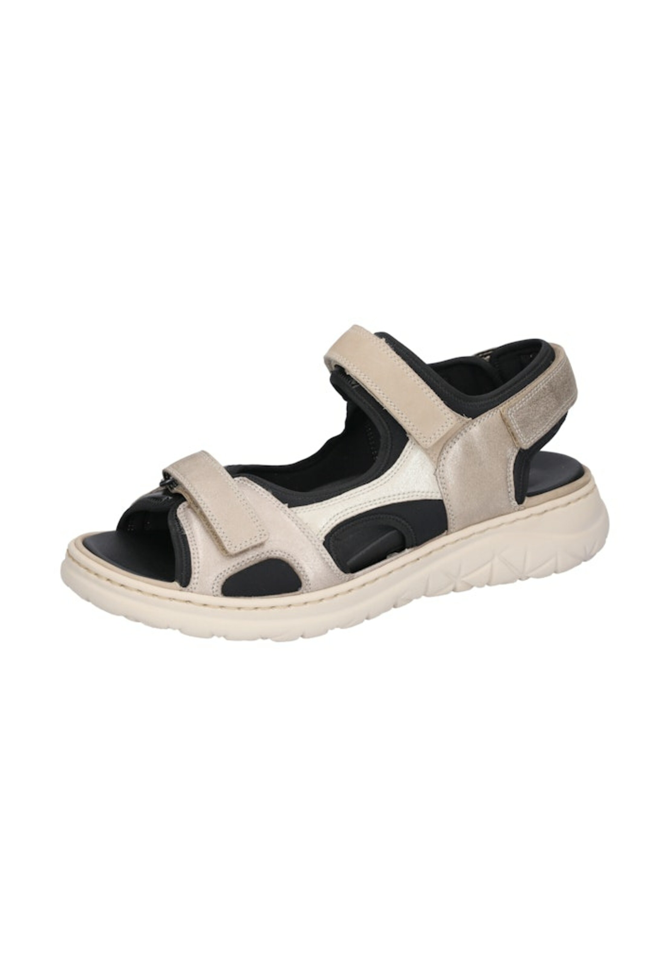 WALDLÄUFER Sandals in Beige: front