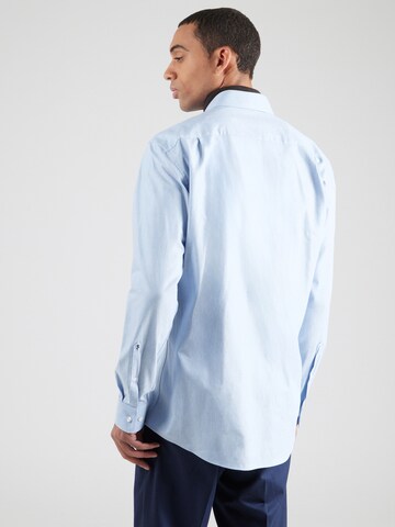 Coupe regular Chemise business SEIDENSTICKER en bleu