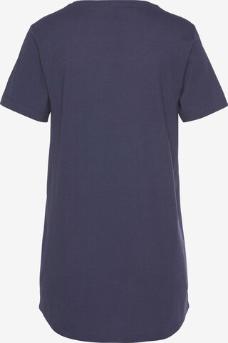 VIVANCE Schlafshirt in Blau