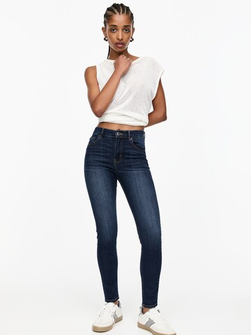 Skinny Jean Pull&Bear en bleu