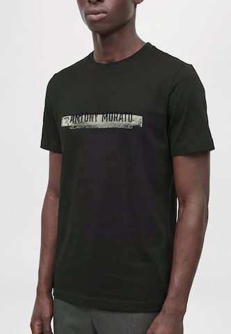 ANTONY MORATO - Camiseta en negro: frente