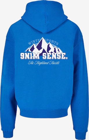 9N1M SENSE Sweatshirt 'Winter Sports' in Blauw