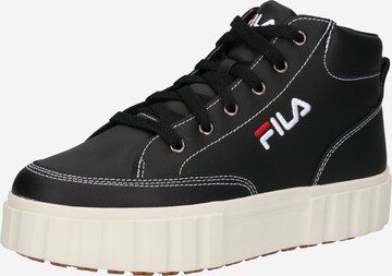 Sneaker alta di FILA in nero: frontale