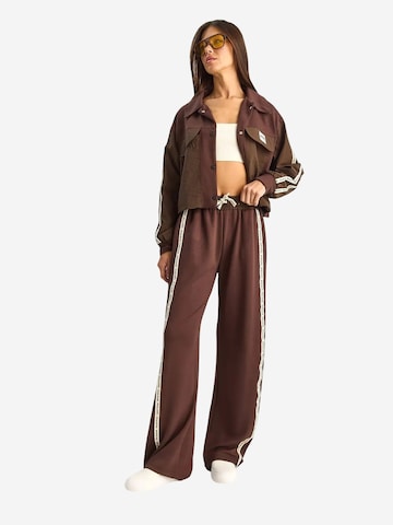 Pantalons de tailleur Bianco Lucci en marron
